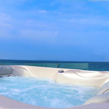 Beach Apartment Thalia With Hot Tub And Sea View Agios Prokopios  Exterior photo
